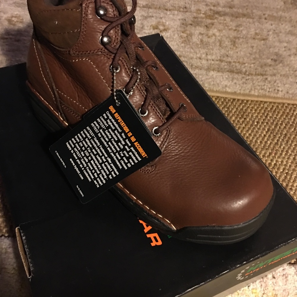 Men’s Hytest Steel Toe Safety Work Boots